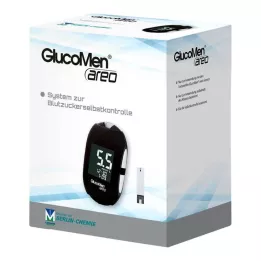 GLUCOMEN areo blodsukkermålersæt mmol/l, 1 stk