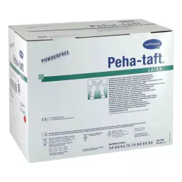PEHA-TAFT latex OP-handsker str. 6,5, 50X2 stk