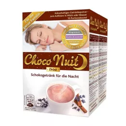 CHOCO NUIT Godnat Chokolade Drikkepulver, 20 stk