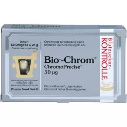 BIO-CHROM ChromoPrecise 50 μg Pharma Nord Dragees, 60 stk