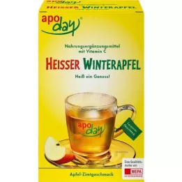 APODAY varmt vinter æble C-vitaminpulver, 10X10 g