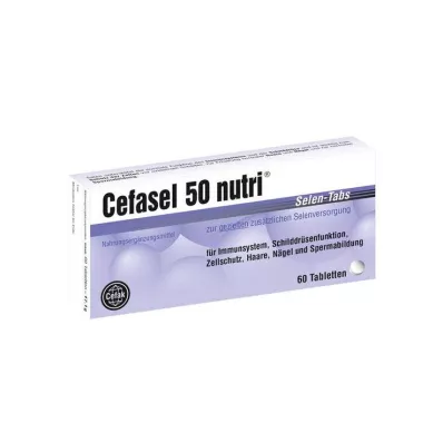 CEFASEL 50 nutri Selen-Tabs, 60 stk