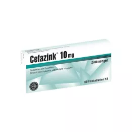 CEFAZINK 10 mg filmovertrukne tabletter, 60 stk