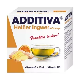 ADDITIVA varmt ingefær+orange pulver, 120 g
