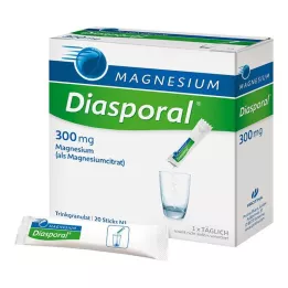 MAGNESIUM DIASPORAL 300 mg granulat, 20 stk