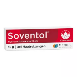 SOVENTOL Hydrocortisonacetat 0,5 % creme, 15 g
