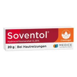 SOVENTOL Hydrocortisonacetat 0,25 % creme, 20 g