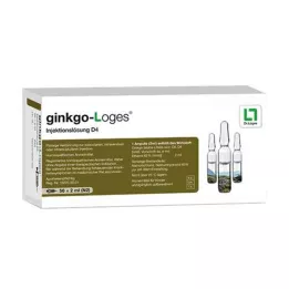 GINKGO-LOGES Injektionsopløsning D 4 ampuller, 50X2 ml