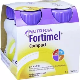 FORTIMEL Kompakt 2,4 abrikossmag, 4X125 ml