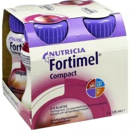 FORTIMEL Kompakt 2.4 skovfrugtsmag, 4X125 ml