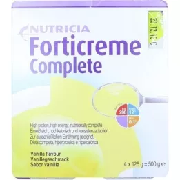FORTICREME Vaniljesmag, 4X125 g