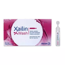 XAILIN Vask øjenskylleopløsning i enkeltdoser, 20X5 ml