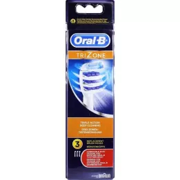 ORAL-B TriZone børstehoveder, 3 stk