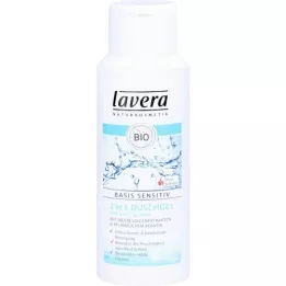 LAVERA basissensitiv 2-i-1 brusegel dt FL, 200 ml