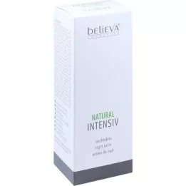 BELIEVA Naturlig intensiv nataktiv creme, 75 ml