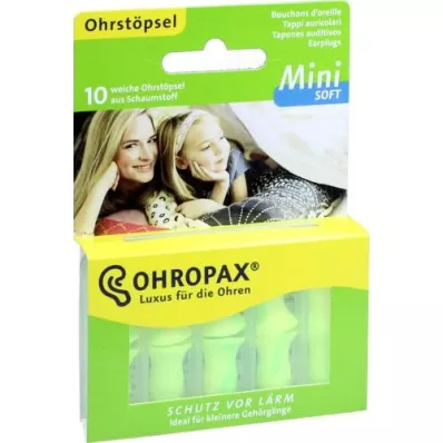 OHROPAX mini bløde skumpropper, 10 stk