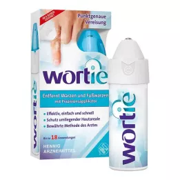 WORTIE mod vorter og plantarvorter med applikator, 50 ml