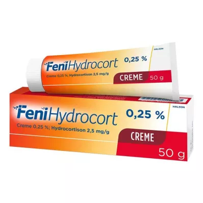 FENIHYDROCORT Fløde 0,25 %, 50 g FENIHYDROCORT Fløde 0,25 %, 50 g