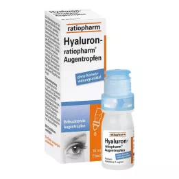 HYALURON-RATIOPHARM Øjendråber, 10 ml