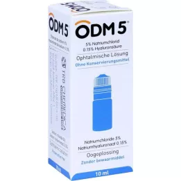 ODM 5 øjendråber, 1X10 ml