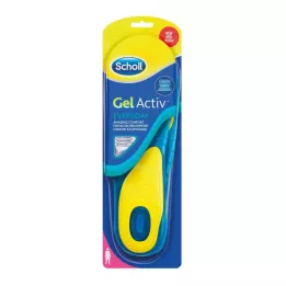 SCHOLL GelActiv indlægssåler Everyday dame str. 35,5-40,5, 2 stk