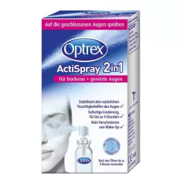 OPTREX ActiSpray 2in1 til tørre+irriterede øjne, 10 ml
