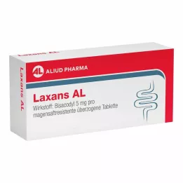 LAXANS AL gastro-resistente overtrukne tabletter, 10 stk