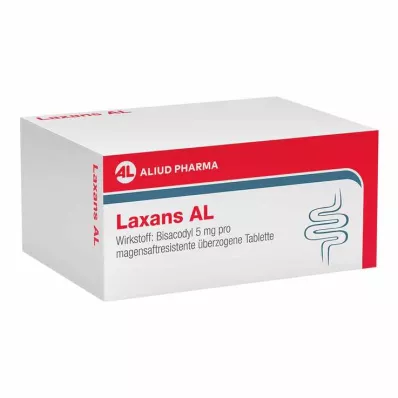 LAXANS AL gastro-resistente overtrukne tabletter, 100 stk