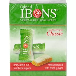 IBONS Klassisk ingefær chewy slik original æske, 60 g