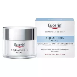 EUCERIN AQUAporin Active Cream normal til kombineret hud, 50 ml
