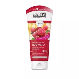 LAVERA Kropsmælk økologisk tranebær &amp; økologisk arganolie, 200 ml