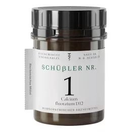 SCHÜSSLER Nr.1 Calcium fluoratum D 12 tabletter, 1000 stk