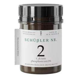 SCHÜSSLER Nr.2 Calcium phosphoricum D 6 tabletter, 1000 stk