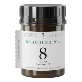 SCHÜSSLER Nr.8 Natrium chloratum D 6 tabletter, 1000 stk