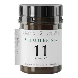 SCHÜSSLER Nr.11 Silicea D 12 tabletter, 400 stk