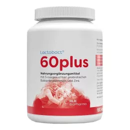 LACTOBACT 60plus gastro-resistente kapsler, 180 stk