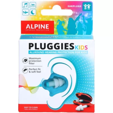 ALPINE PLUGGIES Børne ørepropper, 2 stk
