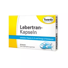 LEBERTRAN KAPSLER, 30 stk