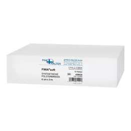 POLSTERBINDE syntetisk 6 cmx3 m usteril, 12 stk