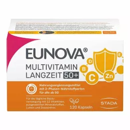 EUNOVA Langtids 50+ kapsler, 120 stk