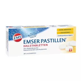 EMSER Pastiller uden mentol sukkerfri, 30 stk