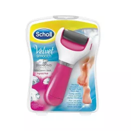 SCHOLL Fløjlsglat Express Pedi callusfjerner pink, 1 stk