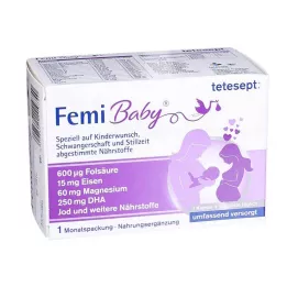 TETESEPT Femi Baby filmovertrukne tabletter+bløde kapsler, 2X30 stk