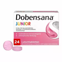 DOBENSANA Junior 1,2mg/0,6mg sugetabletter, 24 stk
