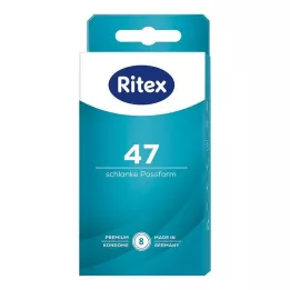 RITEX 47 kondomer, 8 stk
