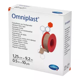 OMNIPLAST Fastgørelsesgips tekstilvægt 1,25 cmx9,2 m, 1 stk