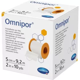 OMNIPOR Fiksering af gipsfleece 5 cmx9,2 m, 1 stk
