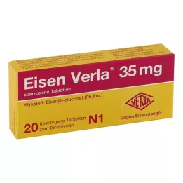 EISEN VERLA 35 mg overtrukne tabletter, 20 stk