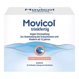 MOVICOL drikkeklar 25 ml poseopløsning til oral brug, 30 stk