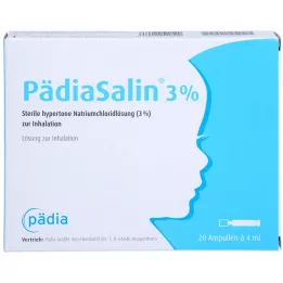 PÄDIASALIN 3% inhalationsampuller, 20 stk